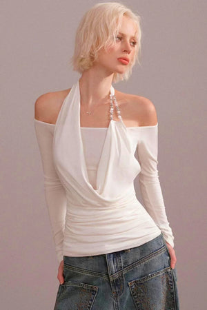 Spicy Girl Off-Shoulder Top