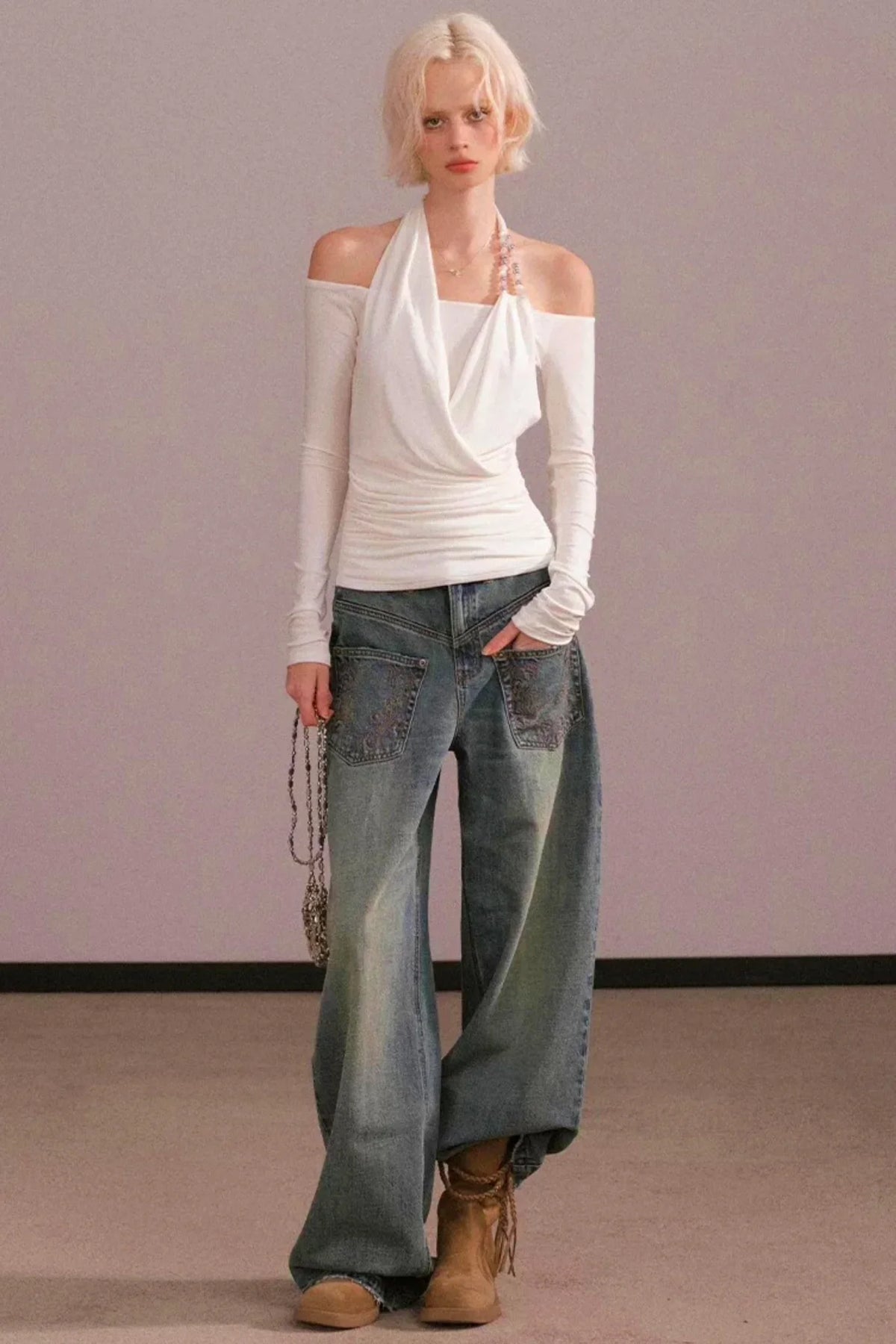 Spicy Girl Off-Shoulder Top