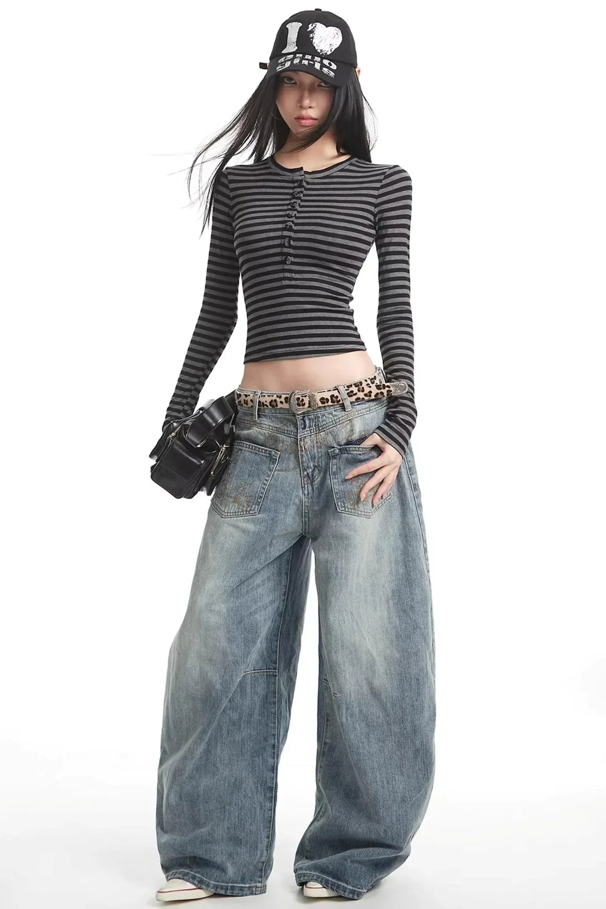 Spicy Girl Striped Slim Sweater