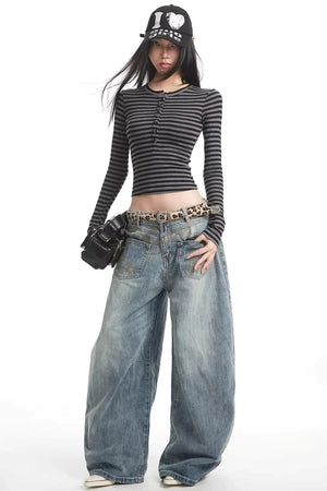 Spicy Girl Striped Slim Sweater