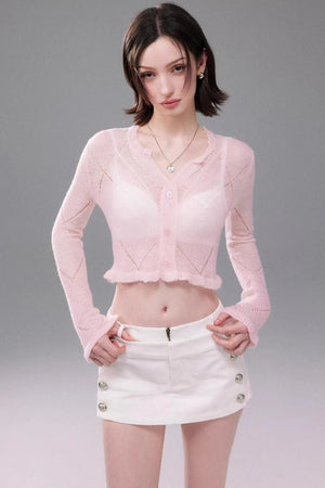 Spicy Soft Knit Cardigan Top