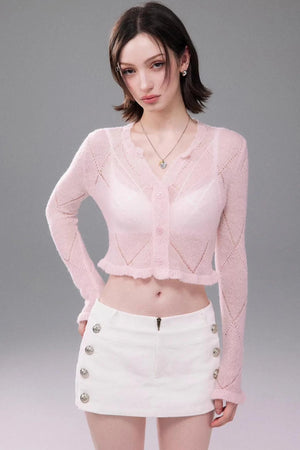Spicy Soft Knit Cardigan Top