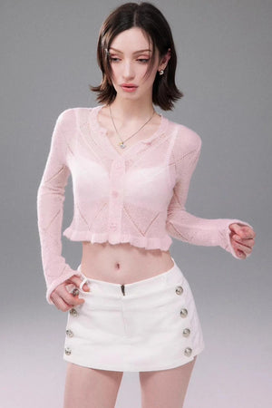 Spicy Soft Knit Cardigan Top