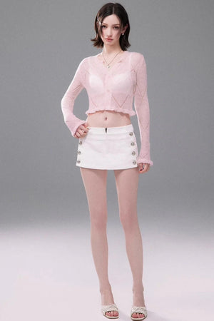 Spicy Soft Knit Cardigan Top