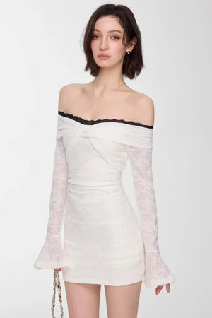 Spicy Twist One-Shoulder Dress