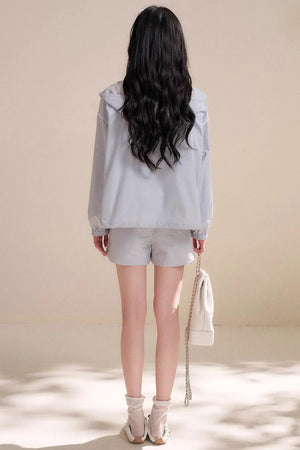 Sportique Lace Hooded Jacket Set-Up