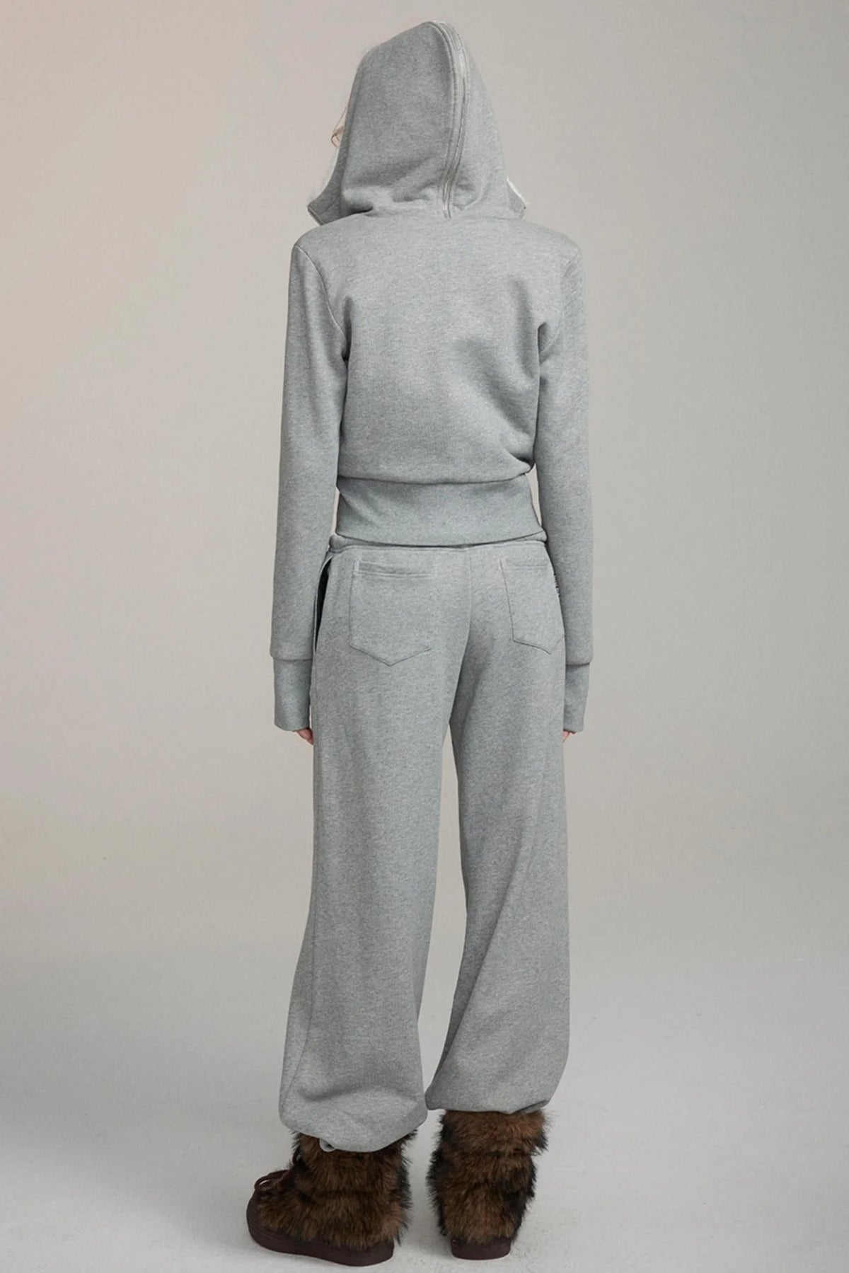 Sporty Casual Straight-Leg Sweatpants