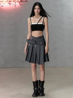 Sporty Cropped Camisole Top