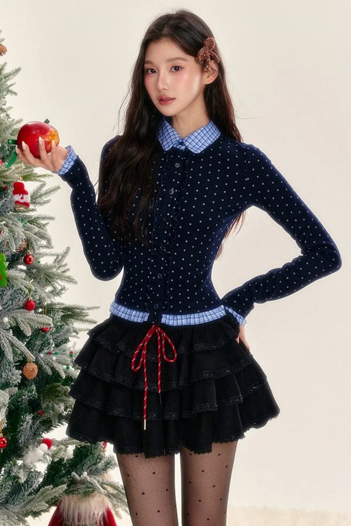 Spring Dot Tutu Skirt Set-Up