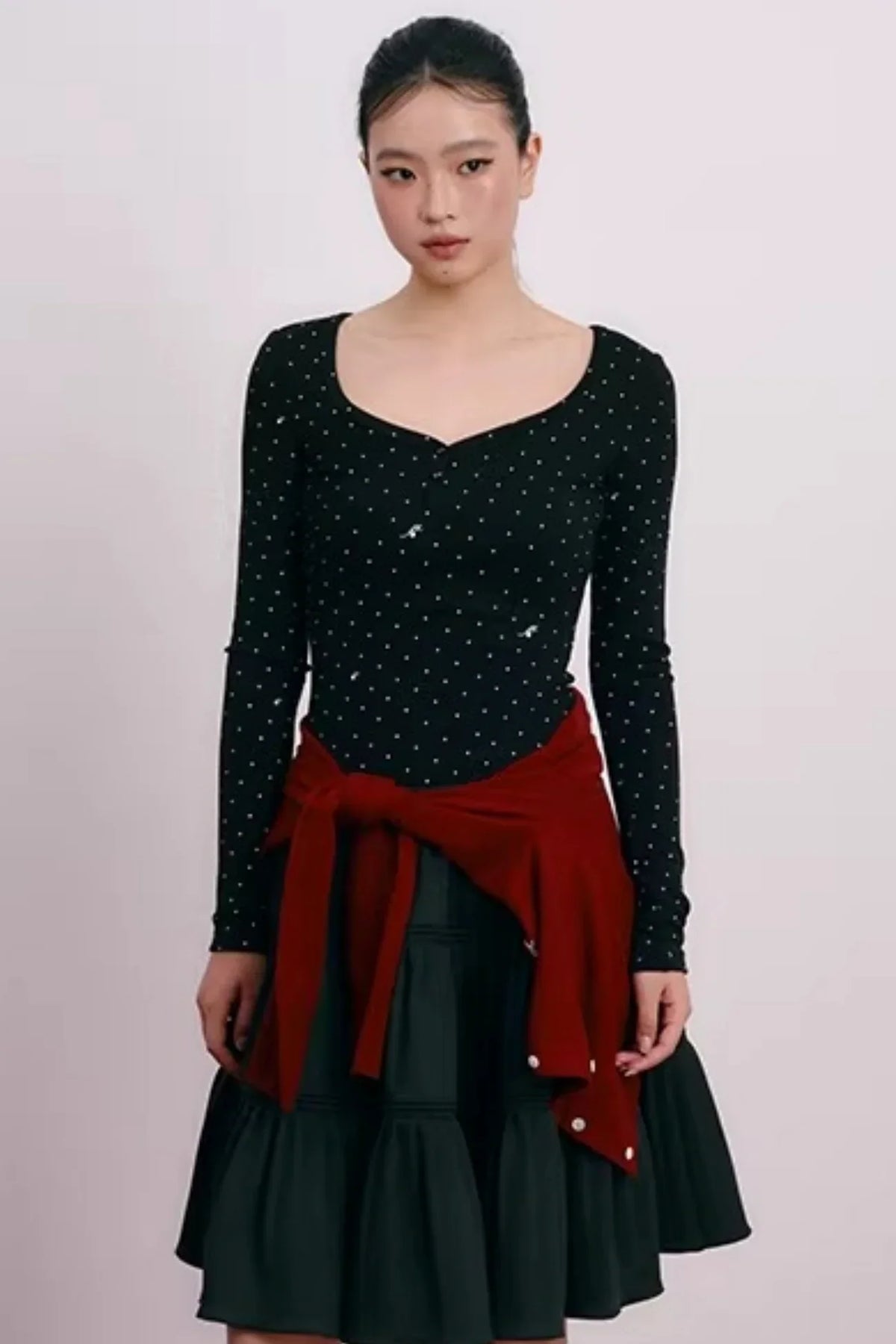 Spring in Seoul V-Neck Top