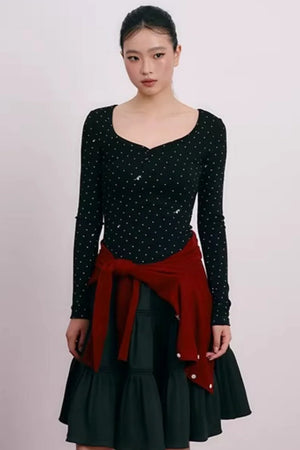 Spring in Seoul V-Neck Top