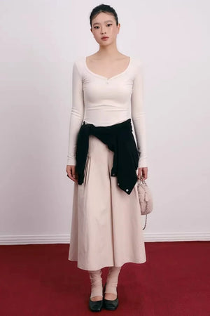 Spring in Seoul V-Neck Top