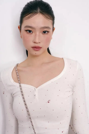 Spring in Seoul V-Neck Top