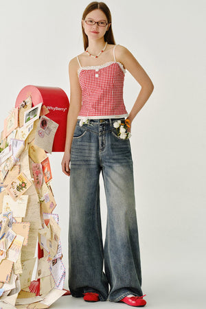Spring Lace Camisole Top