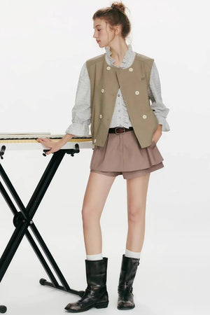 Spring Lily of the Valley Vest Jacket