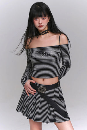 Spring Mode Fit Skirt Set-Up
