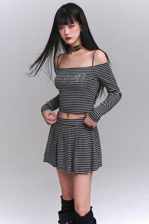Spring Mode Fit Skirt Set-Up