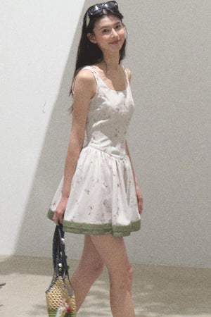 Spring Picnic Slim Fit Camisole Dress
