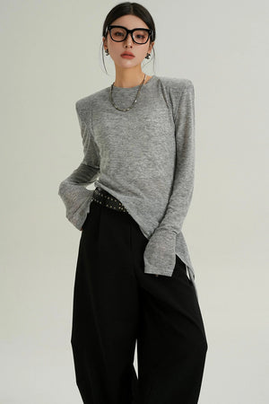 Spring Slant Hem Top