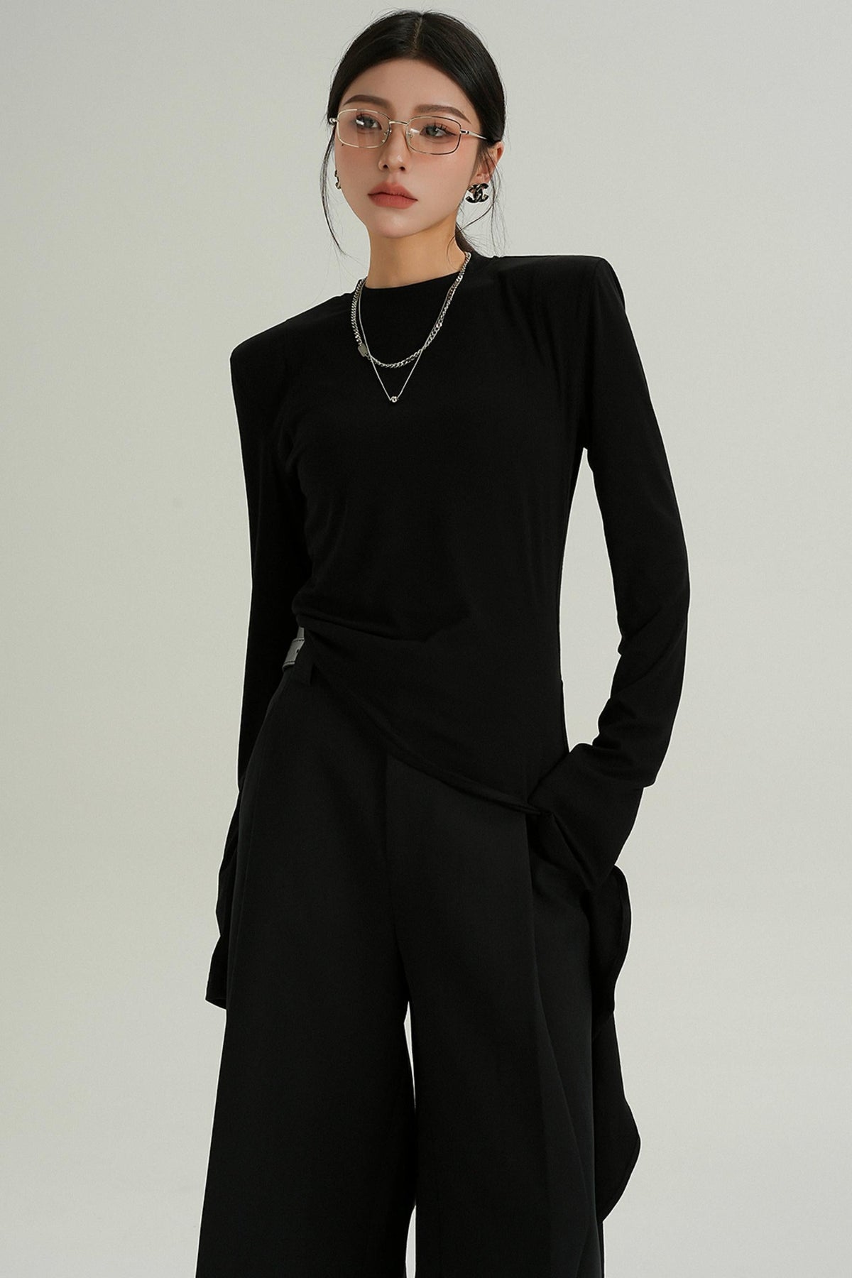 Spring Slant Hem Top