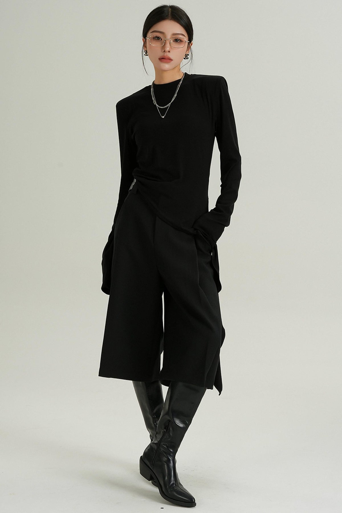 Spring Slant Hem Top