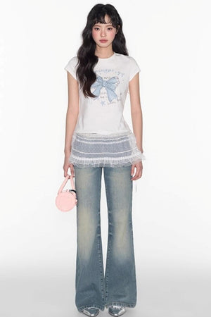 Spring Sweet Bootcut Jeans