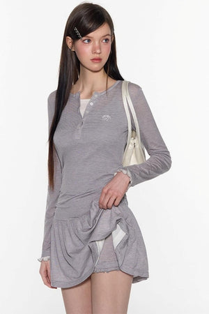 Spring Vacation Knit Dress Set-Up
