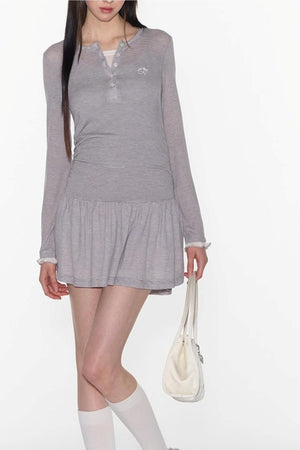Spring Vacation Knit Dress Set-Up