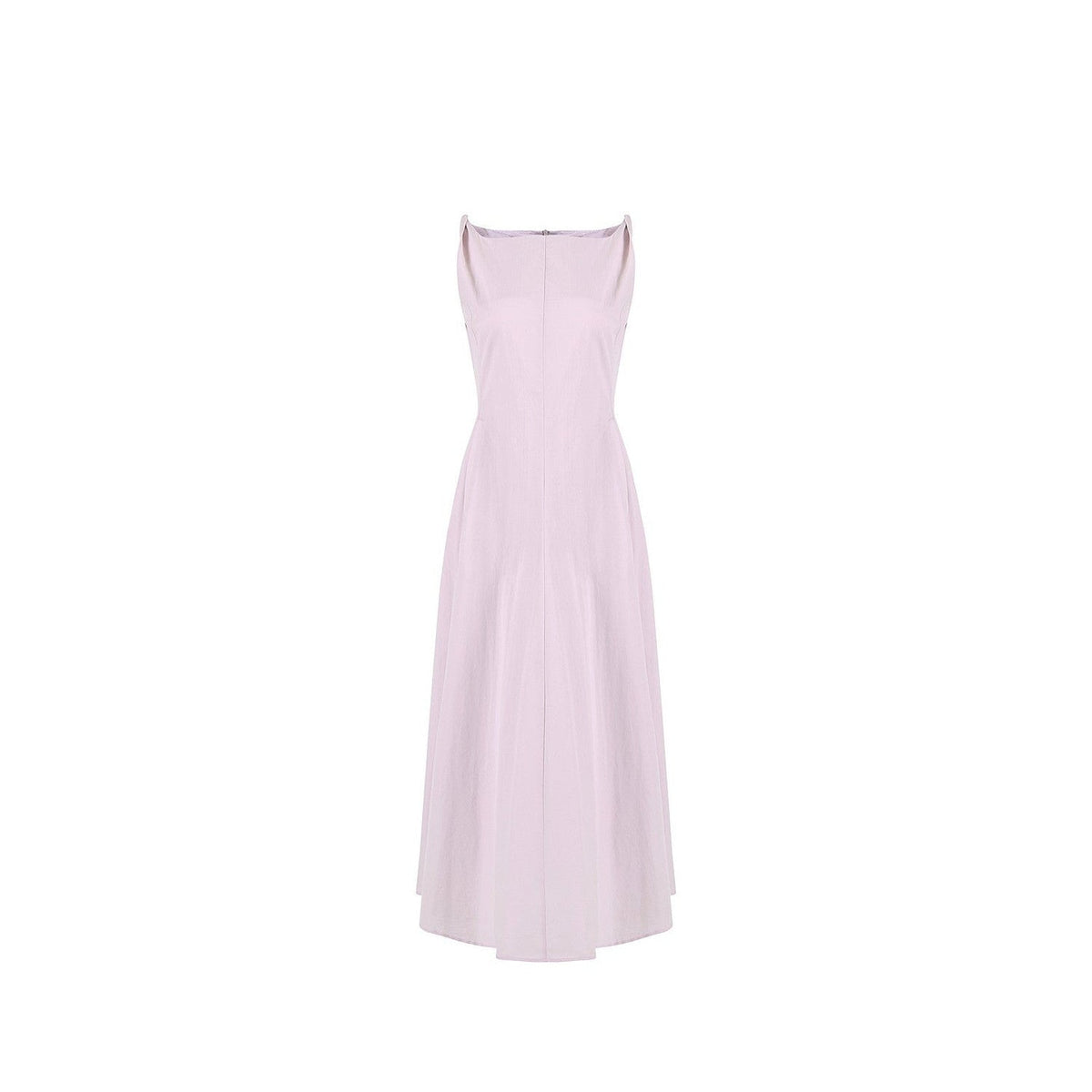 Square-Neck A-Line Dress