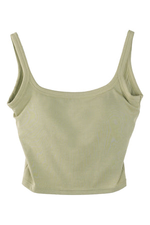 Square Neck Chest Pad Camisole