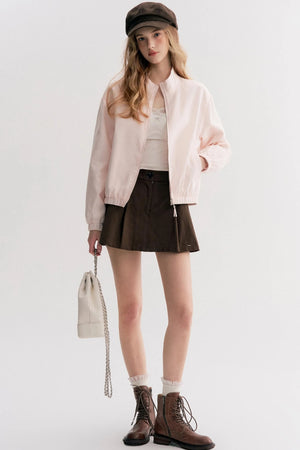 Stand Collar Loose Jacket