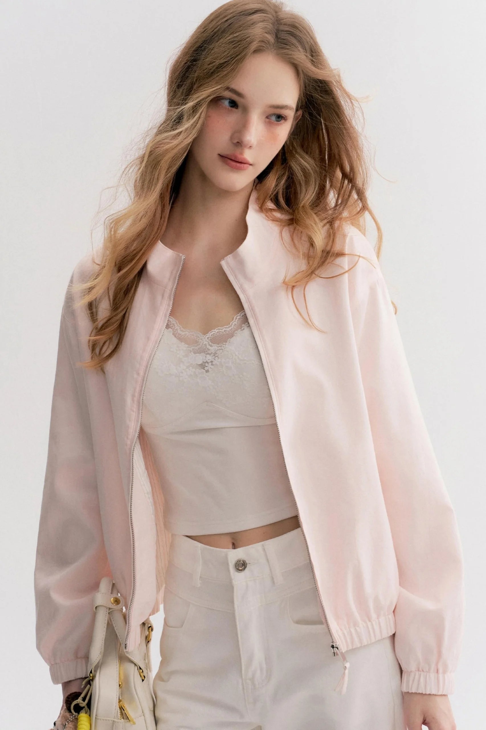 Stand Collar Loose Jacket