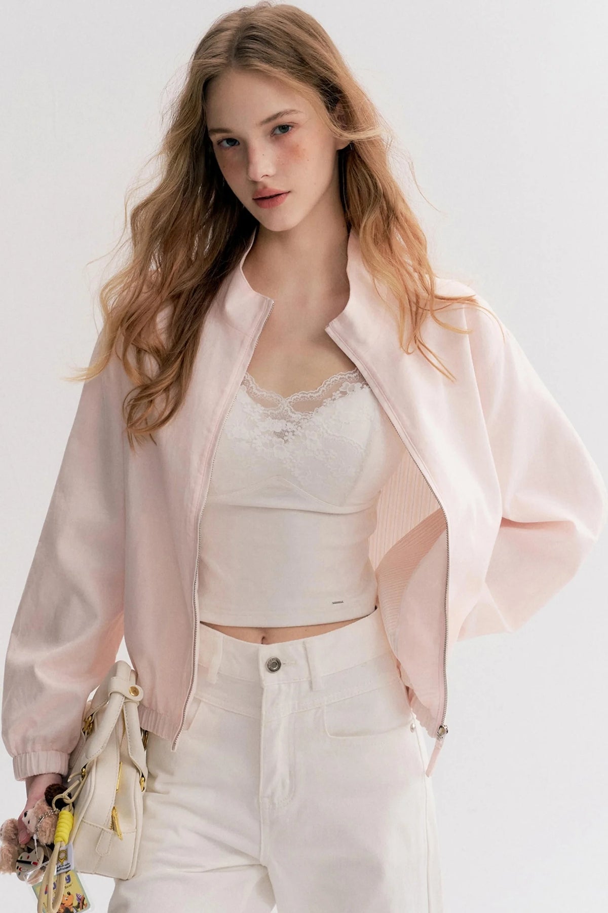 Stand Collar Loose Jacket