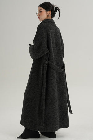 Stand-Up Wool Coat