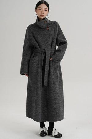 Stand-Up Wool Jacket