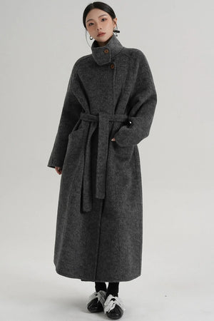 Stand-Up Wool Jacket