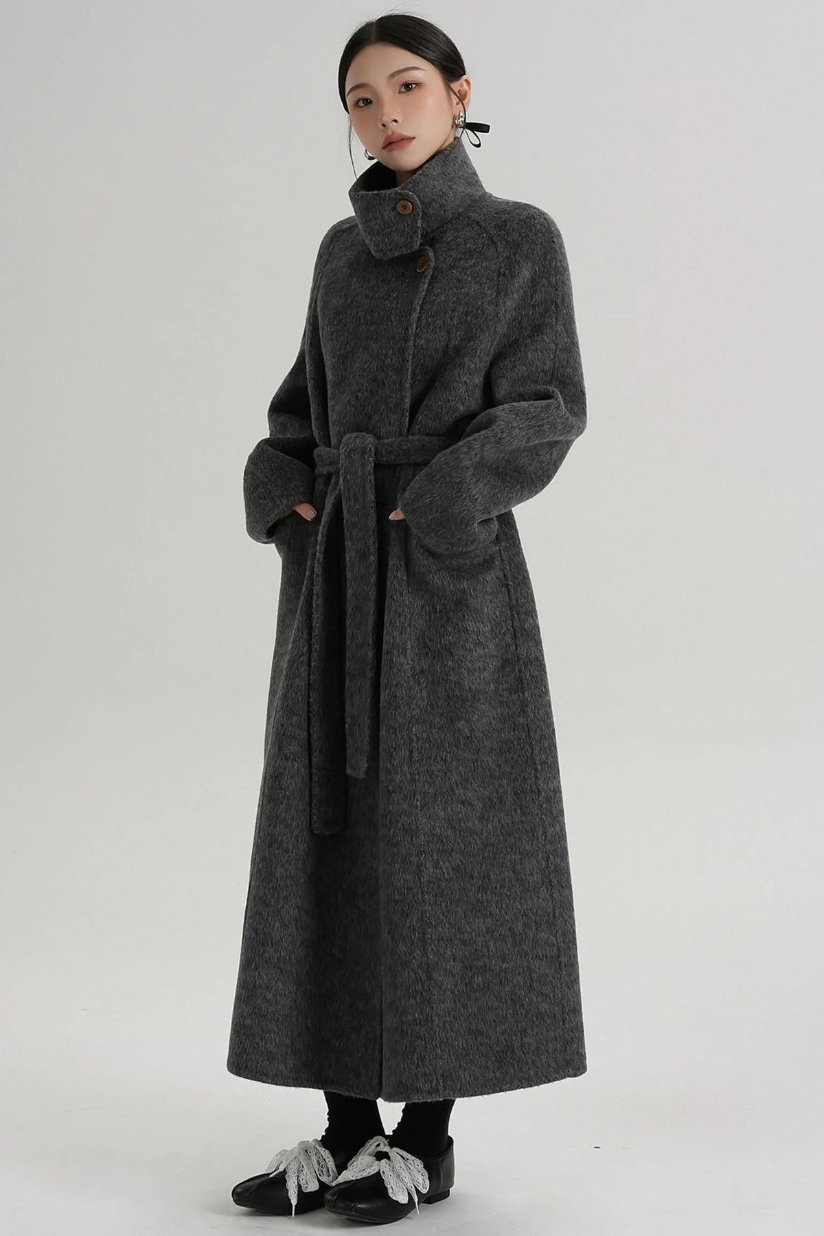 Stand-Up Wool Jacket