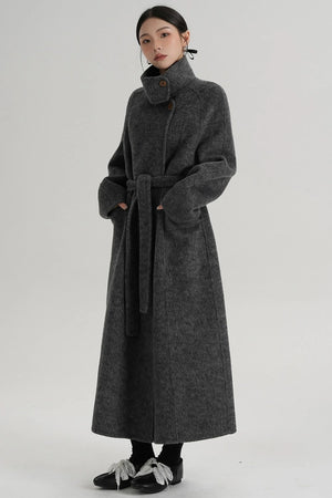 Stand-Up Wool Jacket