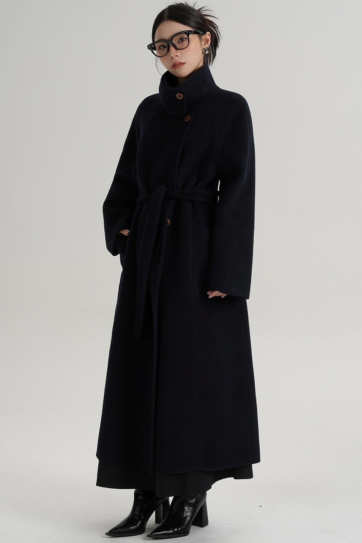 Stand-Up Wool Jacket