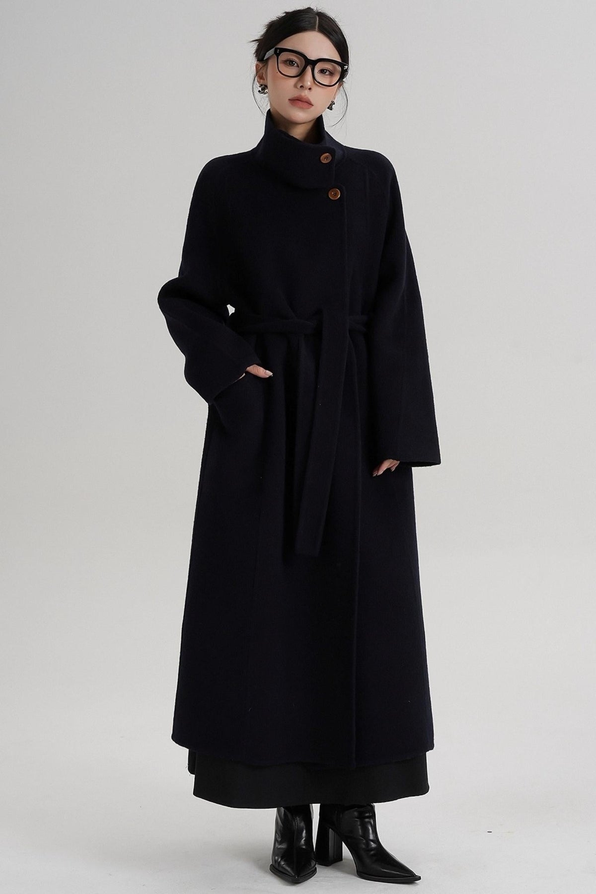 Stand-Up Wool Jacket