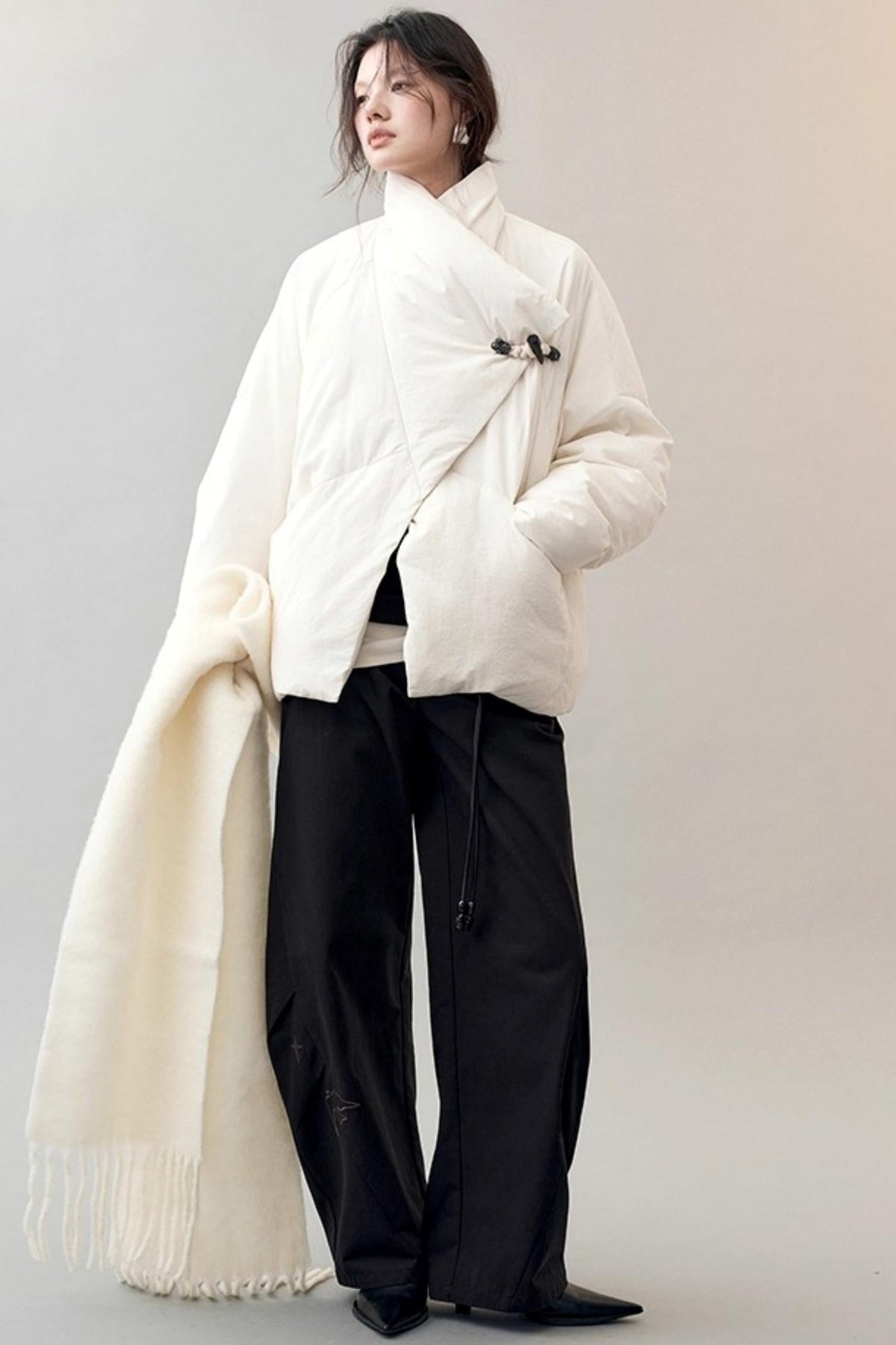 Star Bird Embellished Loose Pants