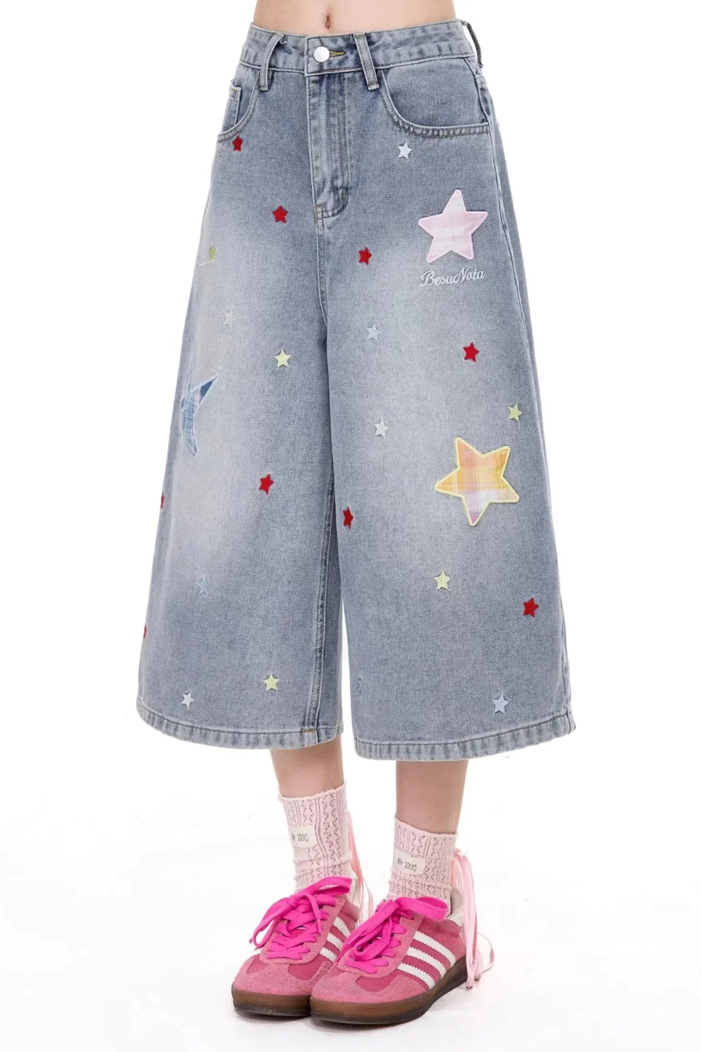 Star Cropped Pants