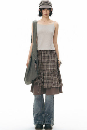 Star Embroidered Flared Pants