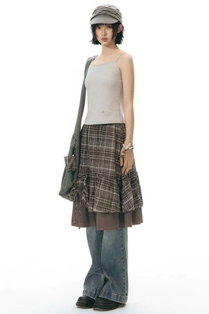 Star Embroidered Flared Pants