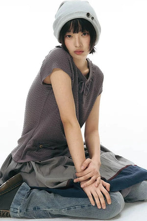 Star Embroidered Flared Pants