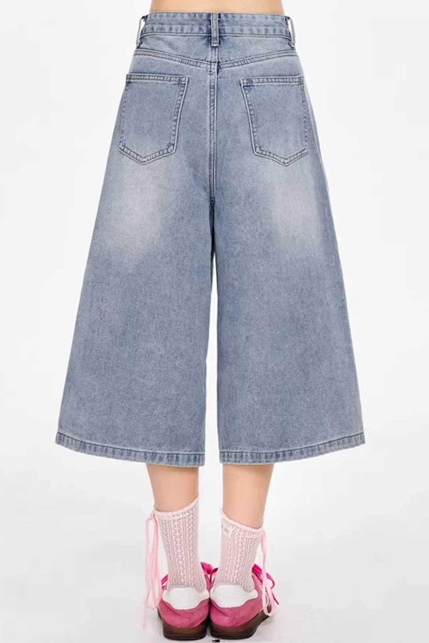 Star Heart Patchwork Pants