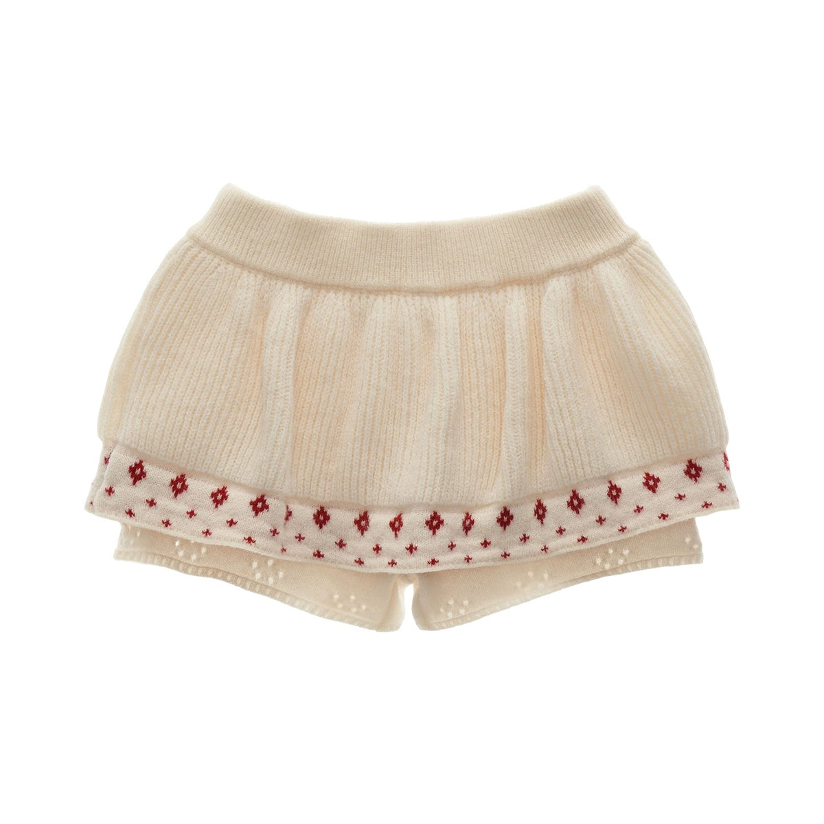 Star Jacquard Sweater Top Set-Up