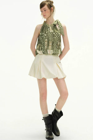 Star Moss Polka Dot Camisole