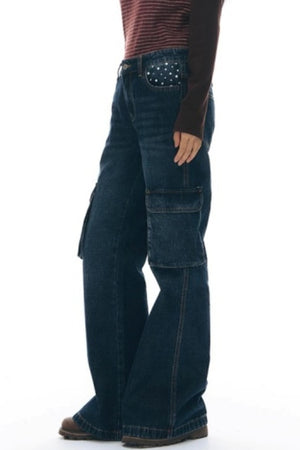 Star Print Flared Pants