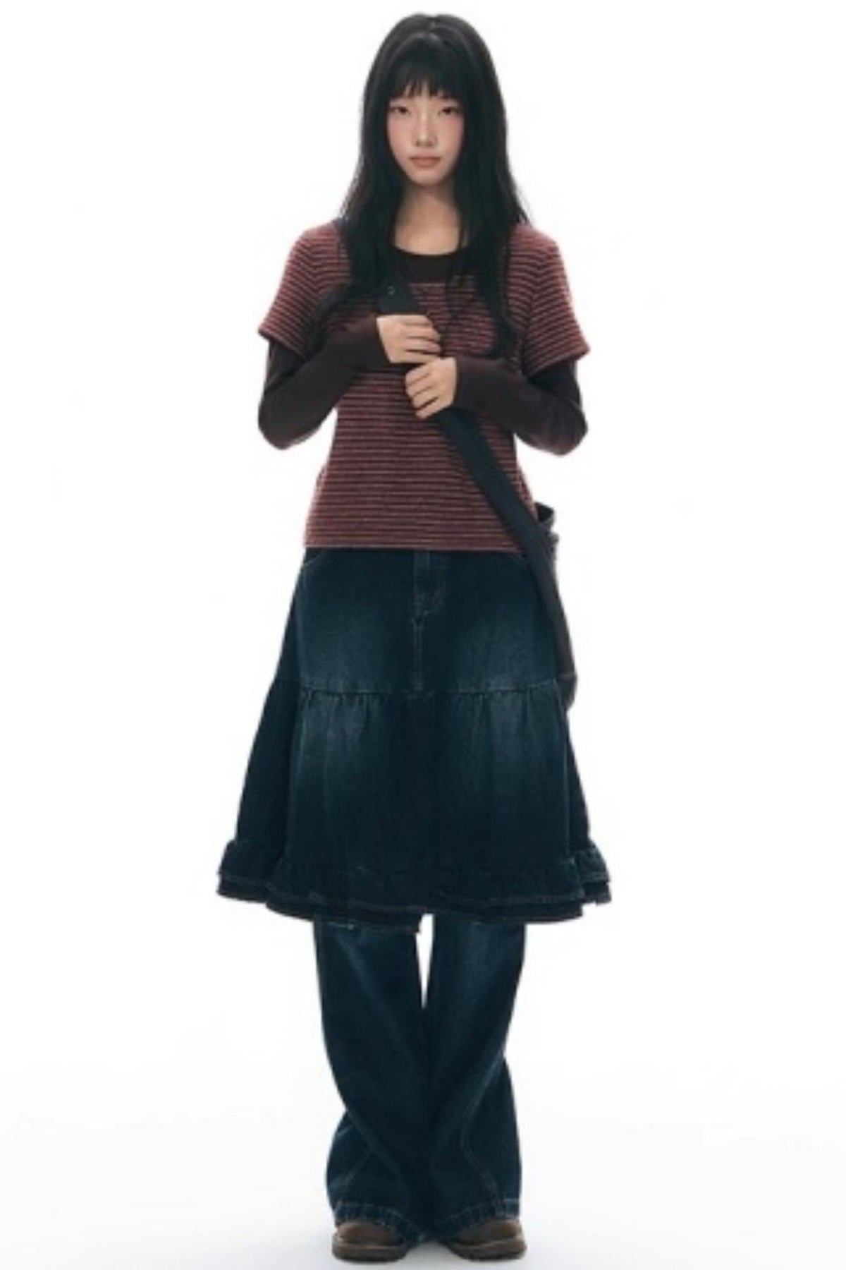 Star Print Flared Pants